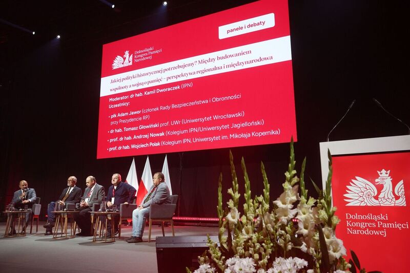 Second Day of the Lower Silesian Congress of National Remembrance; photo: Sławek Kasper Second Day of the Lower Silesian Congress of National Remembrance; photo: Sławek Kasper