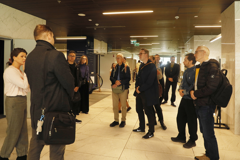 Visit of Mindelunden Representatives to the Central History Point in Warsaw, 23 September 2026; photo: Piotr Życieński (IPN) Visit of Mindelunden Representatives to the Central History Point in Warsaw, 23 September 2026; photo: Piotr Życieński (IPN)