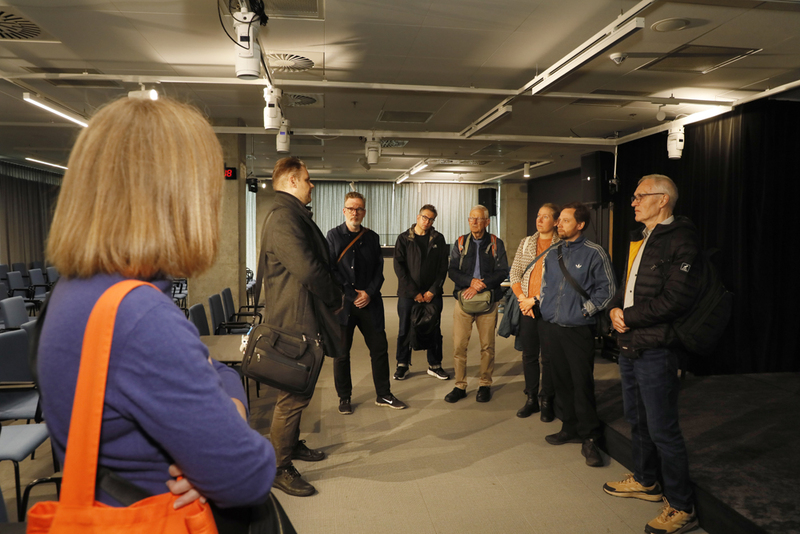 Visit of Mindelunden Representatives to the Central History Point in Warsaw, 23 September 2026; photo: Piotr Życieński (IPN) Visit of Mindelunden Representatives to the Central History Point in Warsaw, 23 September 2026; photo: Piotr Życieński (IPN)