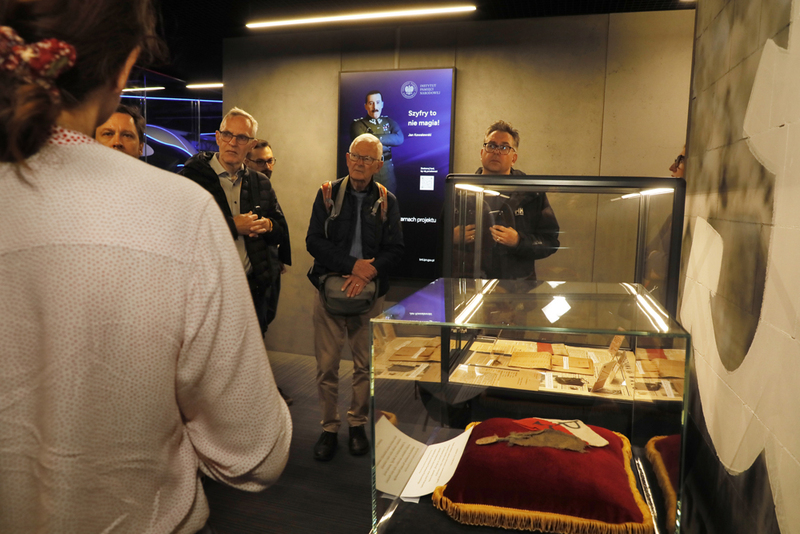 Visit of Mindelunden Representatives to the Central History Point in Warsaw, 23 September 2026; photo: Piotr Życieński (IPN) Visit of Mindelunden Representatives to the Central History Point in Warsaw, 23 September 2026; photo: Piotr Życieński (IPN)