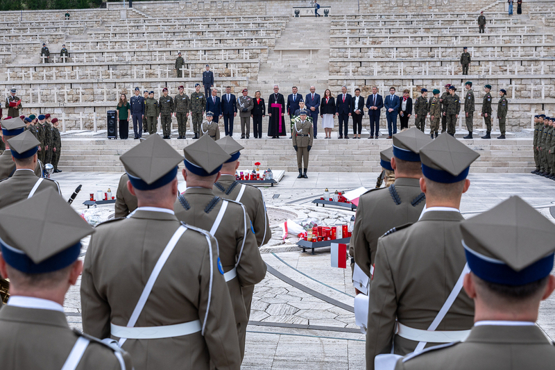 3rd World Gathering of Polish Youth at Monte Cassino. Photo: Sławek Kasper (IPN)