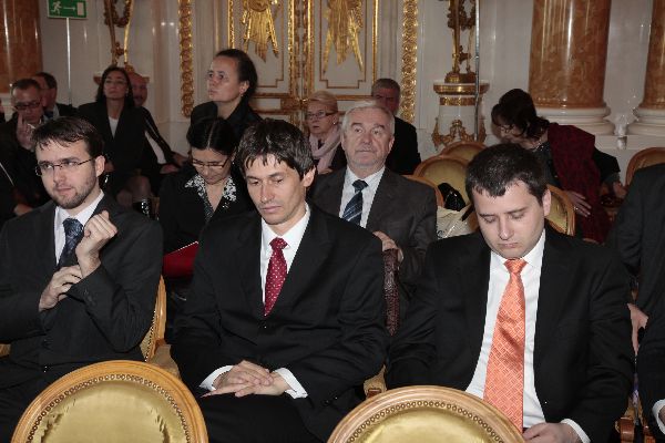 Mr. Pavel Navrátil (USTR), Mr. Ľubomír Durina and Mr. Ivan Petransky (UPN)