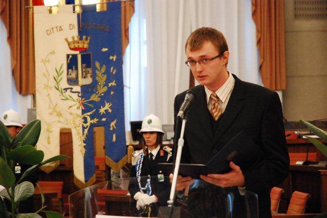 Krzysztof Olszewski from the Nicolas Copernicus University